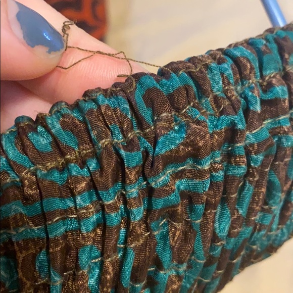 Treasure of Tibet strapless silk dress - Picture 4 of 6